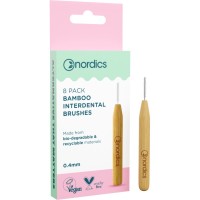 Щітки для міжзубних проміжків Nordics Bamboo 0.40 мм 8 шт. (3800500324210)