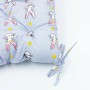 Подушка на стілець MirSon Бязь Принт 17-0527 Bunnies 50х50 см (2200006276838)