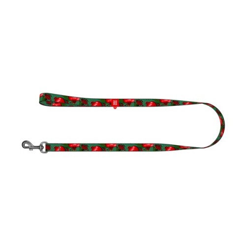 Повідець для собак WAUDOG Nylon "Гранати" L-XXL Ш 25 мм Д 300 см (762-4052)