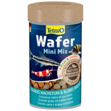 Корм для риб Tetra Wafer Mini Mix для акваріумних донних риб таблетки 100 мл (4004218811164)