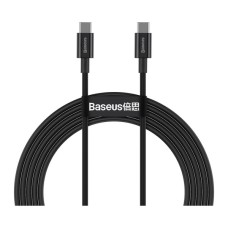 Дата кабель USB-C to USB-C 2.0m 100W black Baseus (CATYS-C01)