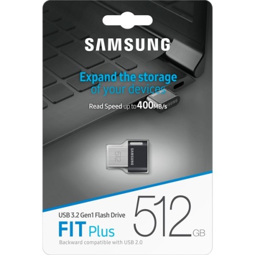 USB флеш накопичувач Samsung 512GB Fit Plus USB 3.2 (MUF-512AB/APC)