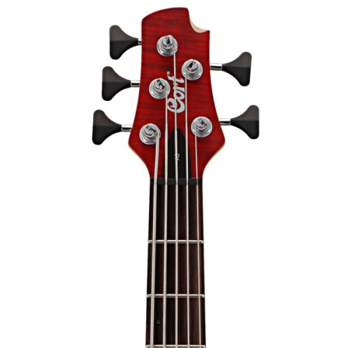 Бас-гітара Cort A5 Plus FMMH (Open Pore Black Cherry)