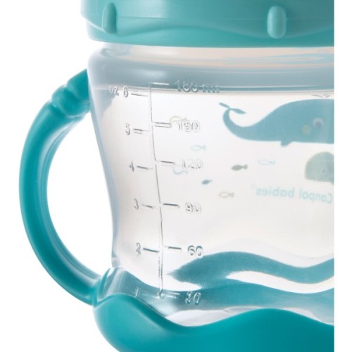 Поїльник-непроливайка Canpol babies Sweet fun 180 мл синя (57/300_blu)