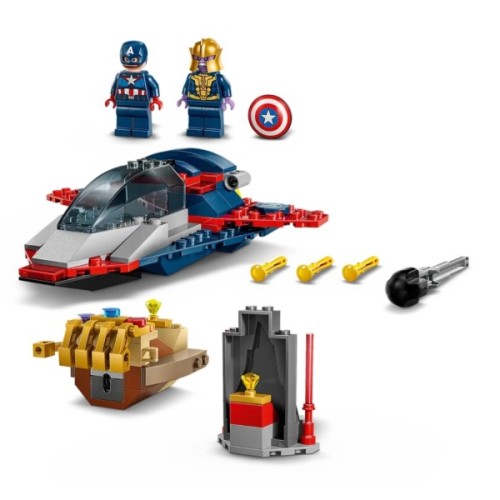 Конструктор LEGO Super Heroes Капітан Америка проти Таноса (76319)