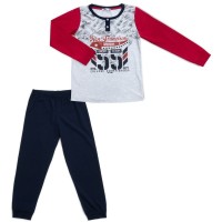 Піжама дитяча Matilda "DREAM TEAM" (9048-3-116B-gray)