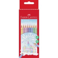 Олівці кольорові Faber-Castell Pastel пастельні відтінки, 10 кольорів (111211) (32071)