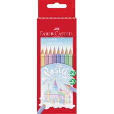 Олівці кольорові Faber-Castell Pastel пастельні відтінки, 10 кольорів (111211) (32071)