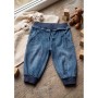 Штани дитячі WENDY джинсові бриджі (5500108-2-128G-blue)