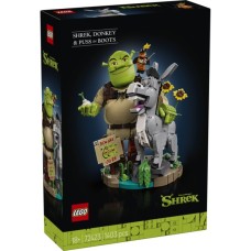 Конструктор LEGO Icons Шрек, Осел та Кіт у чоботях (72423)