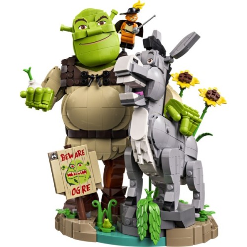 Конструктор LEGO Icons Шрек, Осел та Кіт у чоботях (72423)