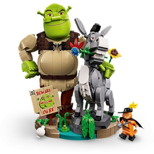Конструктор LEGO Icons Шрек, Осел та Кіт у чоботях (72423)