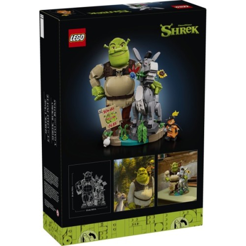 Конструктор LEGO Icons Шрек, Осел та Кіт у чоботях (72423)
