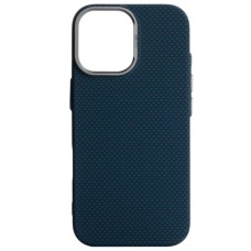 Чохол до мобільного телефона Armorstandart LikeCarbon2 MagCase Apple iPhone 17 Kevlar Dark Blue (ARM88613)