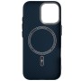 Чохол до мобільного телефона Armorstandart LikeCarbon2 MagCase Apple iPhone 17 Kevlar Dark Blue (ARM88613)