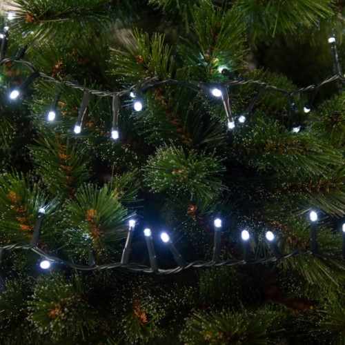 Гірлянда Chomik 200 LED 10 м, холодний білий, ефект блиску, IP44, від мережі (5900779879485)