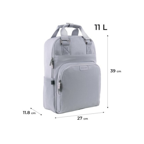 Рюкзак шкільний GoPack Education Teens 179 бежевий (GO25-179M-2)