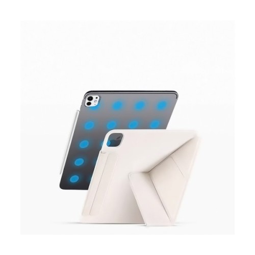 Чохол до планшета BeCover Ultra Slim Origami Magnetic Apple iPad Pro 11" M5 2025 Beige (715950)