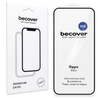 Скло захисне BeCover 10D Oppo A6x Black (716109)