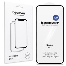 Скло захисне BeCover 10D Oppo A6x Black (716109)