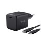 Зарядний пристрій Trust USB-C PD65W GaN PPS black (26046_TRUST)