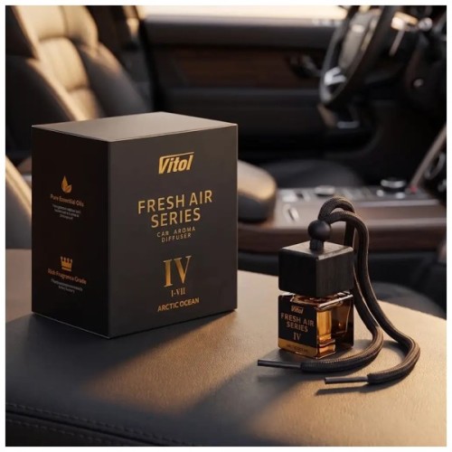 Ароматизатор для автомобіля Vitol Fresh Air Series Arctic Ocean IV 8мл (V23034)
