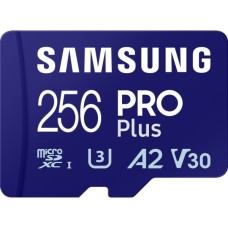 Карта пам'яті Samsung 256GB microSDXC class 10 UHS-I U3 V30 Pro Plus (MB-MD256SB/WW)