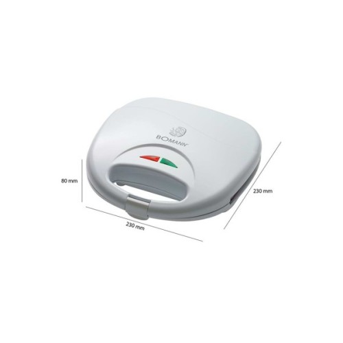 Сендвічниця Bomann ST5016 CB white (ST5016CB white)