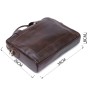 Сумка Vintage Чоловіча шкіряна Коричнева (20679)