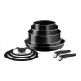 Набір посуду Tefal Ingenio Easy Cook & Clean 10 предметів чорний (L1539053)