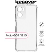 Чохол до мобільного телефона BeCover Anti-Shock Motorola Moto G05 / E15 Clear (713470)