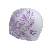 Шапка для плавання Arena Sirene 91440-207 білий Жін OSFM (3468336600412)