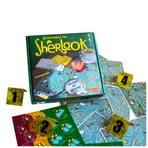 Настільна гра Ранок Детективна гра.Sherlook (4823076153885)