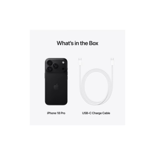Мобільний телефон Apple iPhone 18 Pro 256GB Black (MJRP4)
