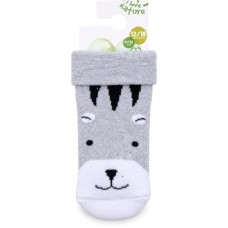 Шкарпетки дитячі Bibaby махрові (68374-80-gray)