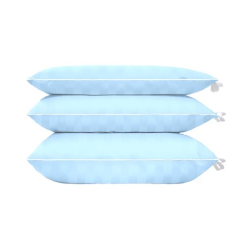 Подушка MirSon антиаллергенна Valentino Eco-Soft Hand Made №482 низька 70х7 (2200000625717)