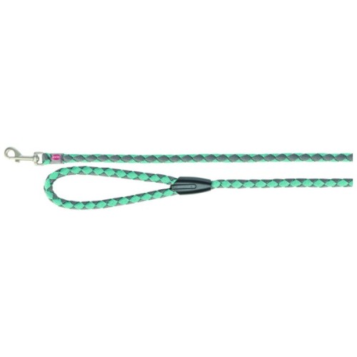 Повідець для собак Trixie Cavo L–XL 1 м діаметр 18 мм аква-графіт (4053032677807)