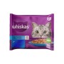 Вологий корм для кішок Whiskas тунець, лосось в желе 4х85 г (8410136025433)