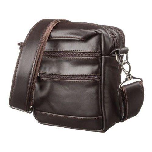 Сумка Shvigel Шкіряна Коричнева (11125)