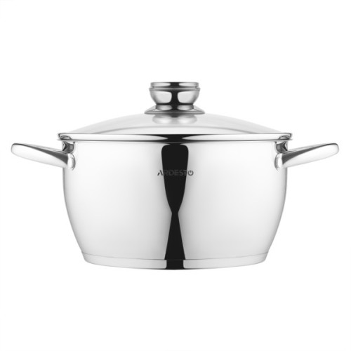 Каструля Ardesto Gemini Lucca, 5.5л, нержавіюча сталь (AR4355LC)