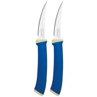 Набір ножів Tramontina Felice Blue Tomato 76 мм 2 шт (23495/213)