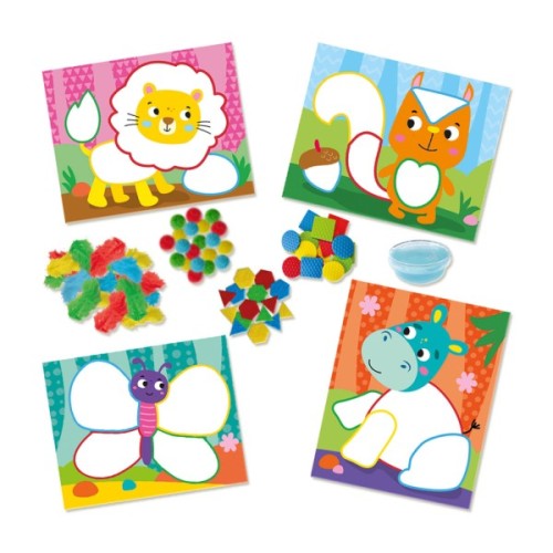 Набір для творчості Ses Creative Montessori Сортуй кольори та матеріали (14062S)