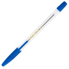 Ручка кулькова Buromax non-retractable JOBMAX Corvina, blue (BM.8117-01)