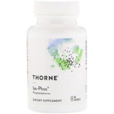 Вітамінно-мінеральний комплекс Thorne Research Ізо-фос, Фосфатидилсерін, Iso-Phos, 60 капсул (THR-71502)