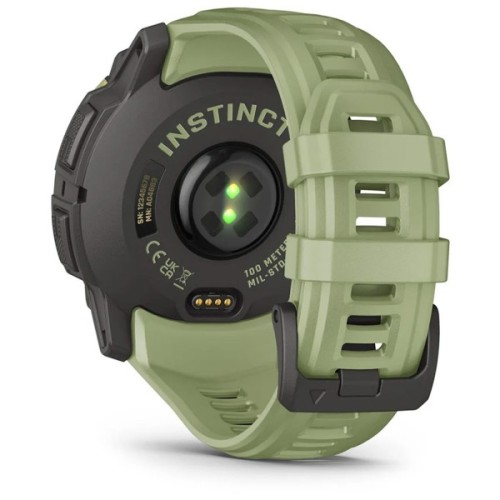 Смарт-годинник Garmin Instinct 3, 50mm, AMOLED, Fern Green/Gray, Fern Green Band, GPS смарт-годинник (010-03020-02)