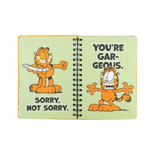 Тижневик Kite дитячий на спіралі Garfield, тверда обкладинка (GF26-438)