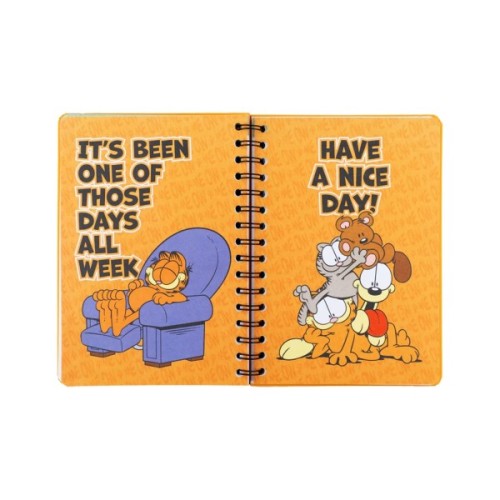 Тижневик Kite дитячий на спіралі Garfield, тверда обкладинка (GF26-438)