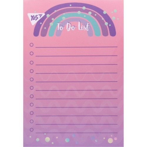 Папір для нотаток Yes на магніті To Do Glamour (170384)