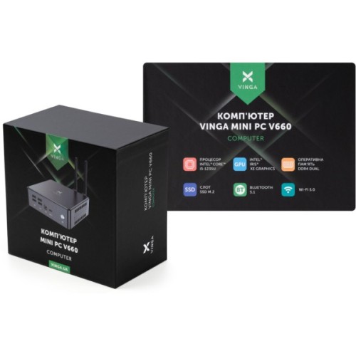 Комп'ютер Vinga Mini PC V660 (V6601235U.81T)