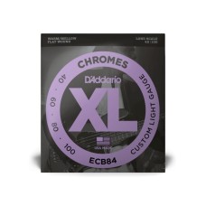 Струни для гітари D'Addario XL Chromes Bass Custom Light (40-100) (ECB84)